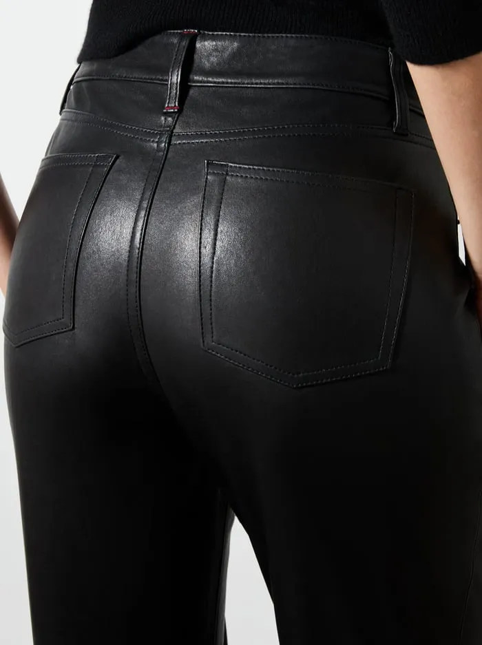 Pants Women Alice Olivia Amazing Leather Pant Black
