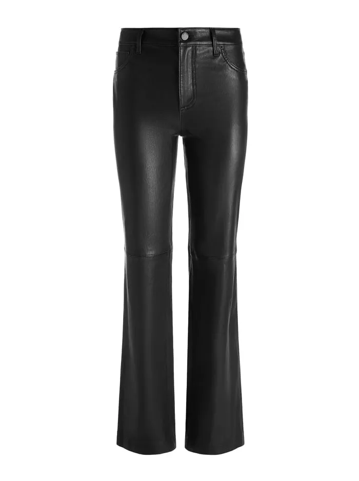 Pants Women Alice Olivia Amazing Leather Pant Black