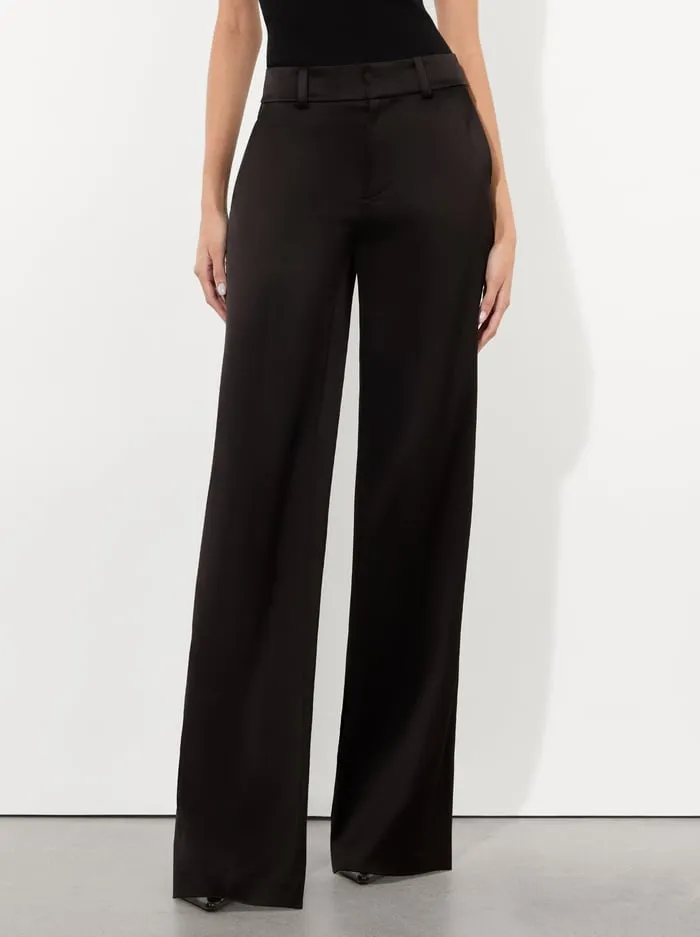Pants Women Alice Olivia Keaton Trouser Black