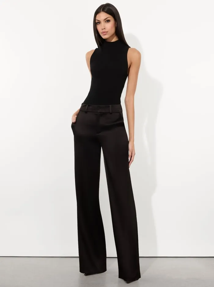 Pants Women Alice Olivia Keaton Trouser Black