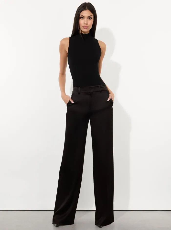Pants Women Alice Olivia Keaton Trouser Black