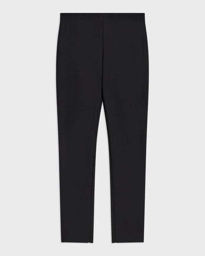 Pants Women Theory Skinny Legging In Scuba Black Pants Women Theory Skinny Legging In Scuba Black