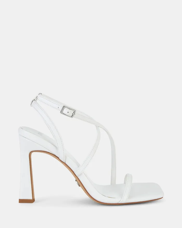 Party NOVO Shoes Women YOUTHFUL WHITE Open Toe Heels