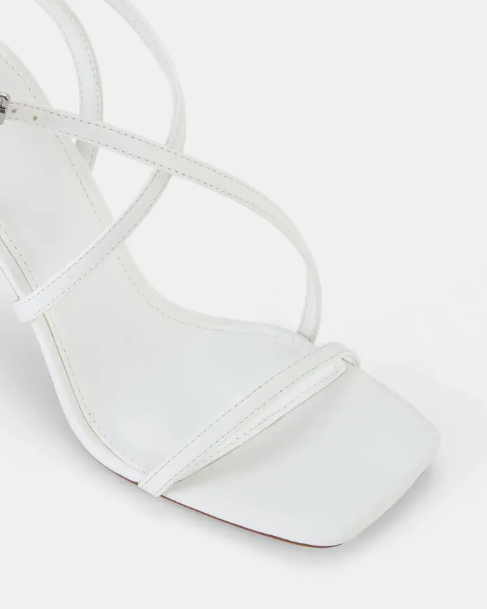 Party NOVO Shoes Women YOUTHFUL WHITE Open Toe Heels