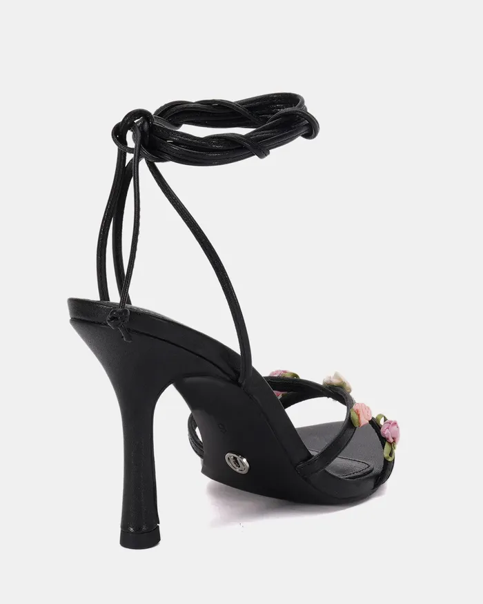 Party Women LORELAI BLACK Stilettos NOVO Shoes
