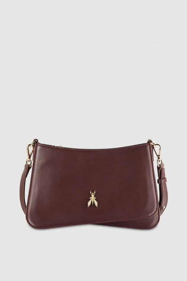 Patrizia Pepe Crossbodys Shoulder Bag With Leather Handles Purple 8211 Women
