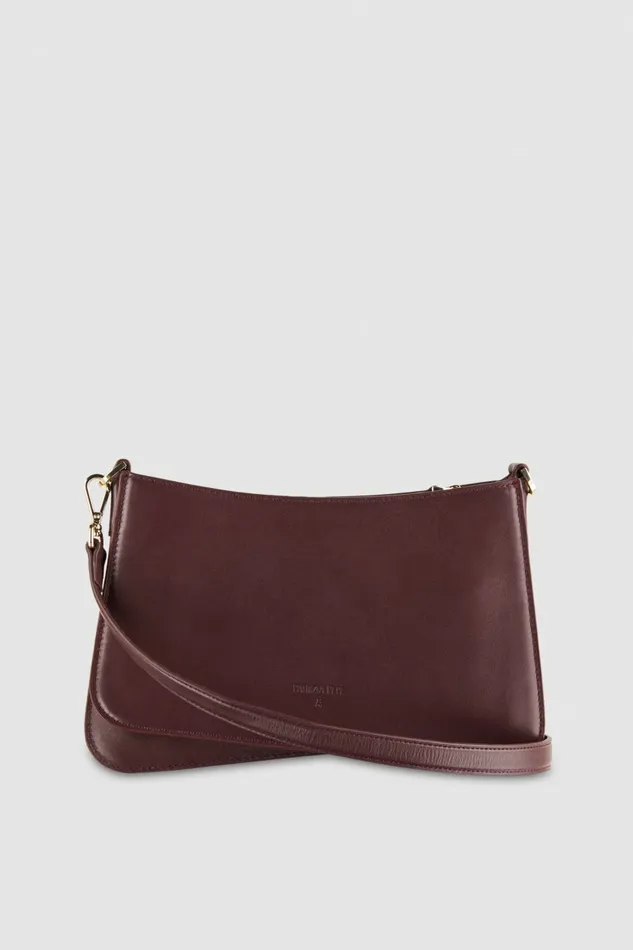 Patrizia Pepe Crossbodys Shoulder Bag With Leather Handles Purple 8211 Women