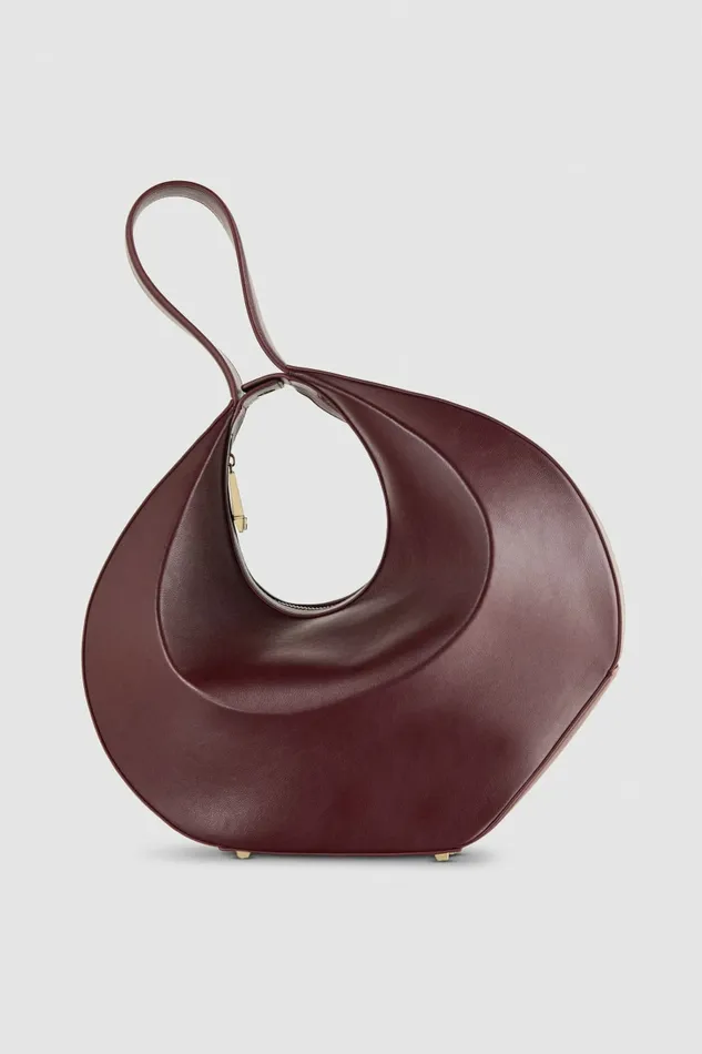 Patrizia Pepe Handbags Leather Shoulder Bangle Bag Purple 8211 Women