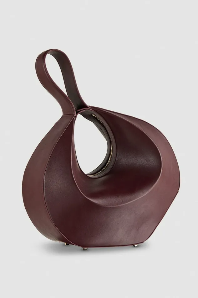 Patrizia Pepe Handbags Leather Shoulder Bangle Bag Purple 8211 Women