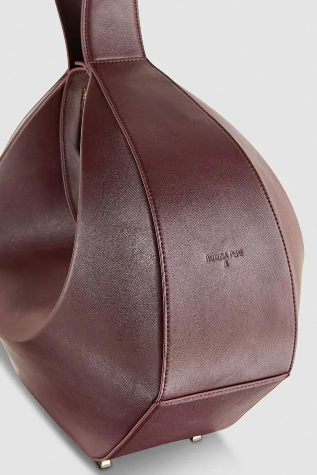 Patrizia Pepe Handbags Leather Shoulder Bangle Bag Purple 8211 Women