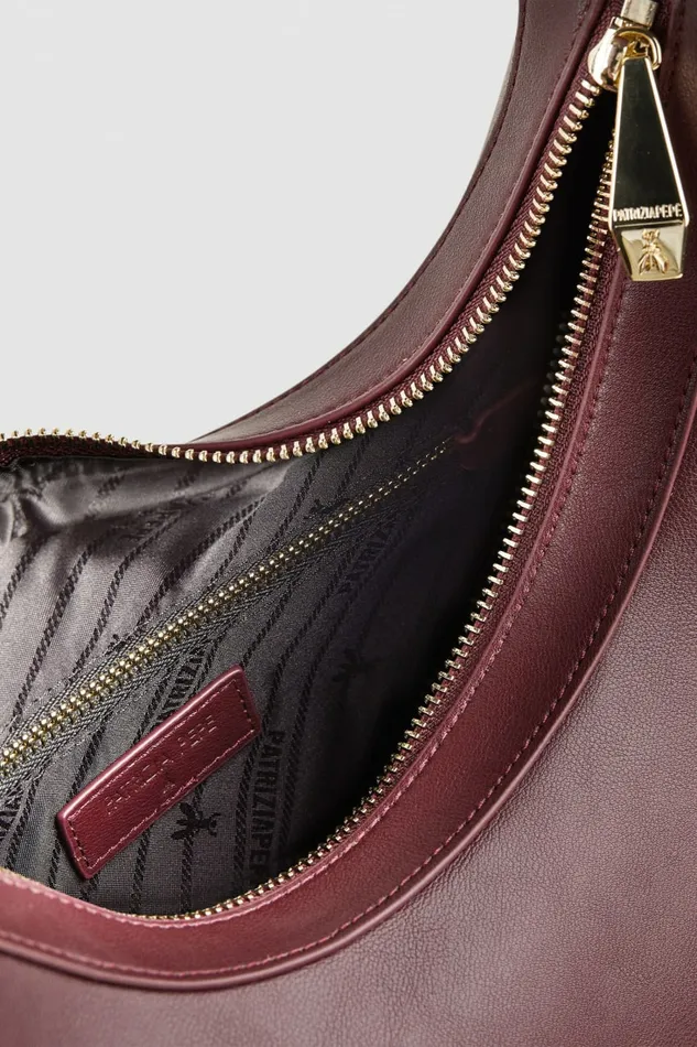 Patrizia Pepe Handbags Leather Shoulder Bangle Bag Purple 8211 Women