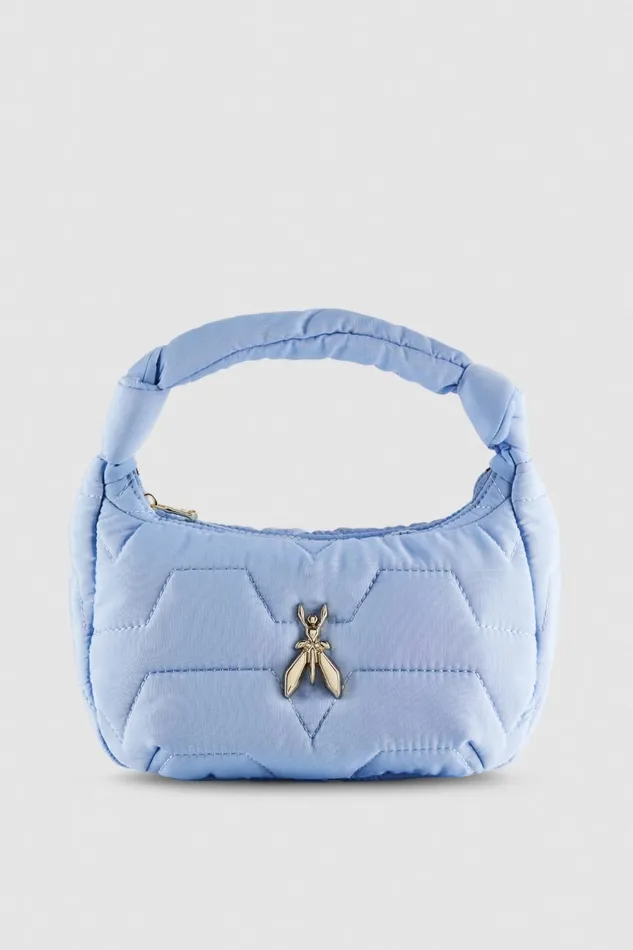 Patrizia Pepe Handbags Small Hobo Bag Light Blue 8211 Women