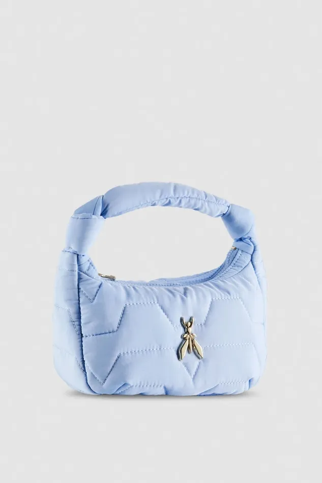 Patrizia Pepe Handbags Small Hobo Bag Light Blue 8211 Women