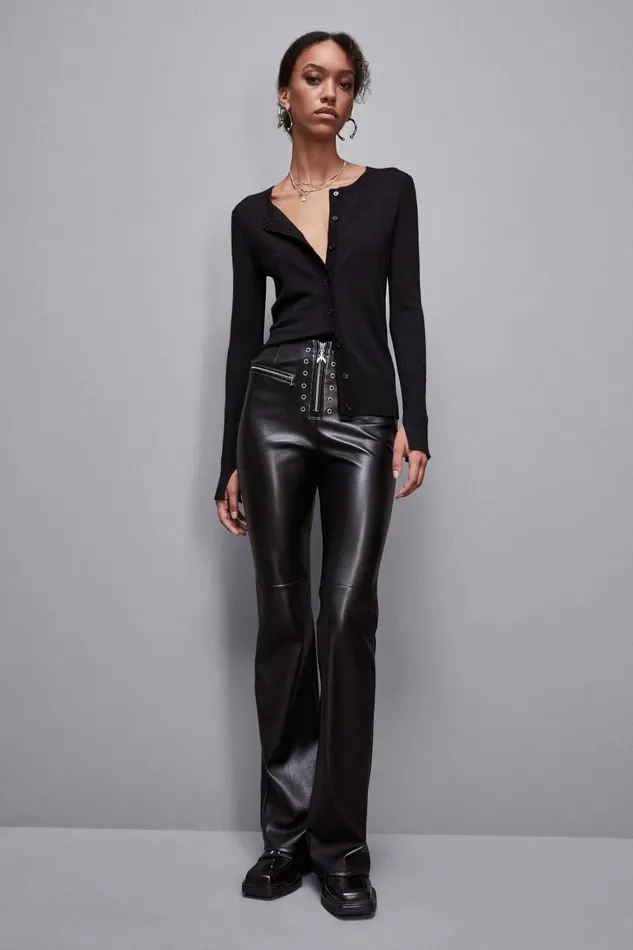 Patrizia Pepe Knitwear Wool Cardigan With Round Neckline Black 8211 Women