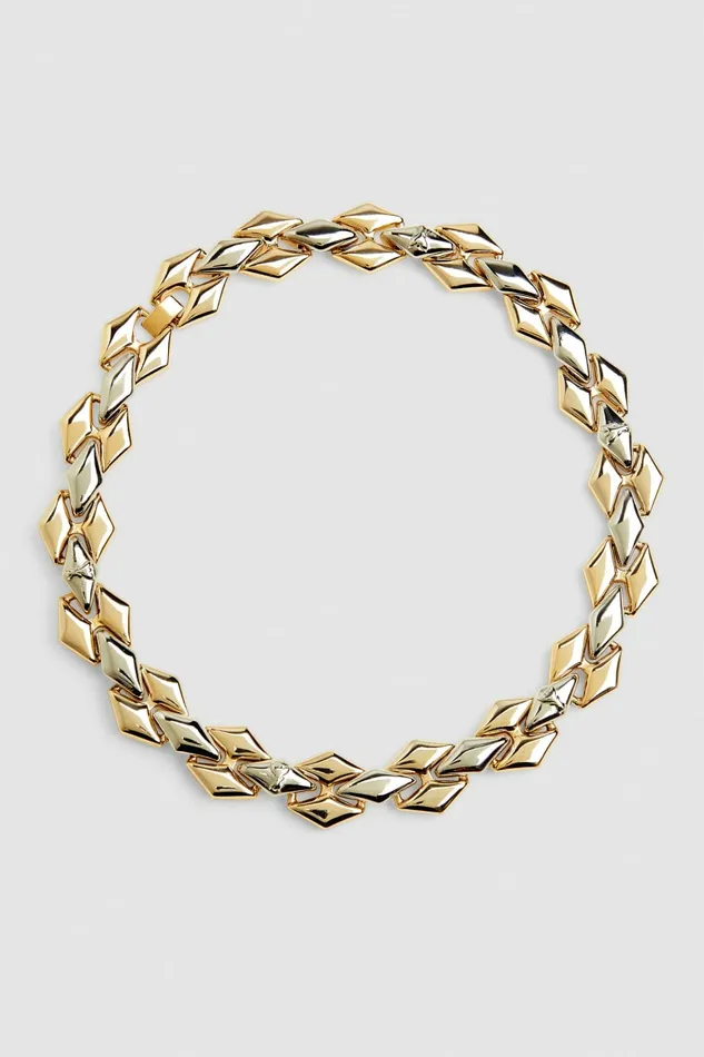 Patrizia Pepe Necklaces New Chain Brass Necklace Silver 8211 Women