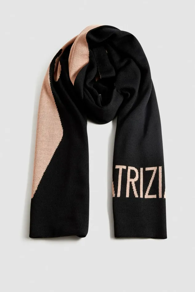 Patrizia Pepe Scarves Wool Blend Fabric Scarf Beige 8211 Women