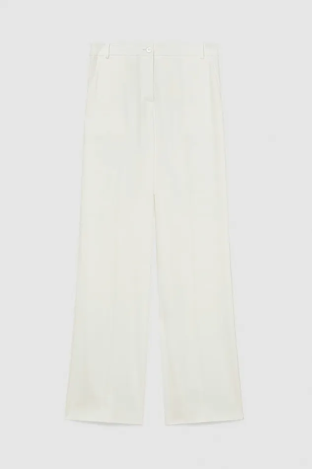 Patrizia Pepe Tailleur Cut Pants White 8211 Women
