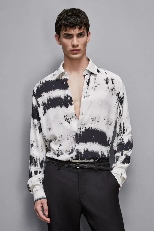 Patrizia Pepe Tops and Shirts Soft Twill Viscose Shirt White 8211 Men