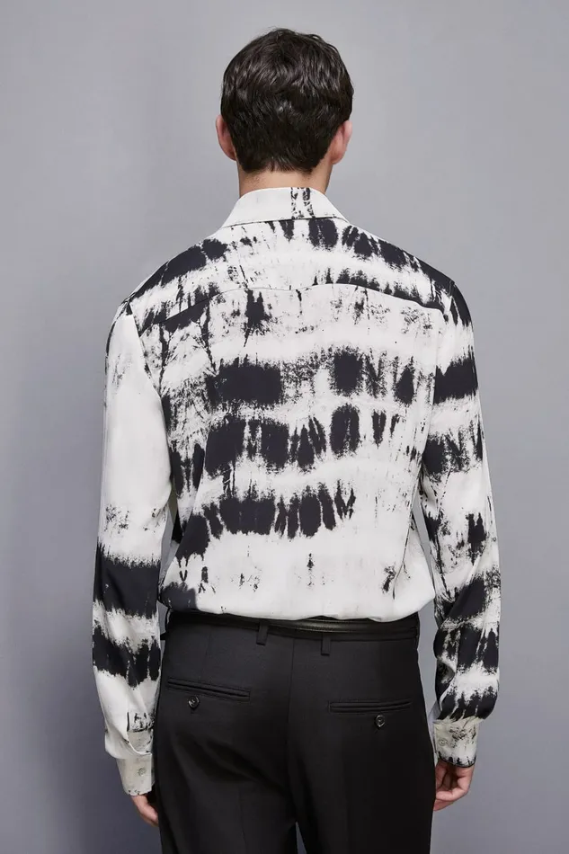 Patrizia Pepe Tops and Shirts Soft Twill Viscose Shirt White 8211 Men