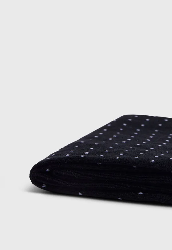 Paulstuart Socks Mens Pindot Dress Sock Black Paulstuart Socks Mens Pindot Dress Sock Black