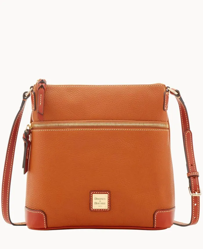 Pebble Grain Crossbody Caramel Woman Dooney and Bourke Crossbodies