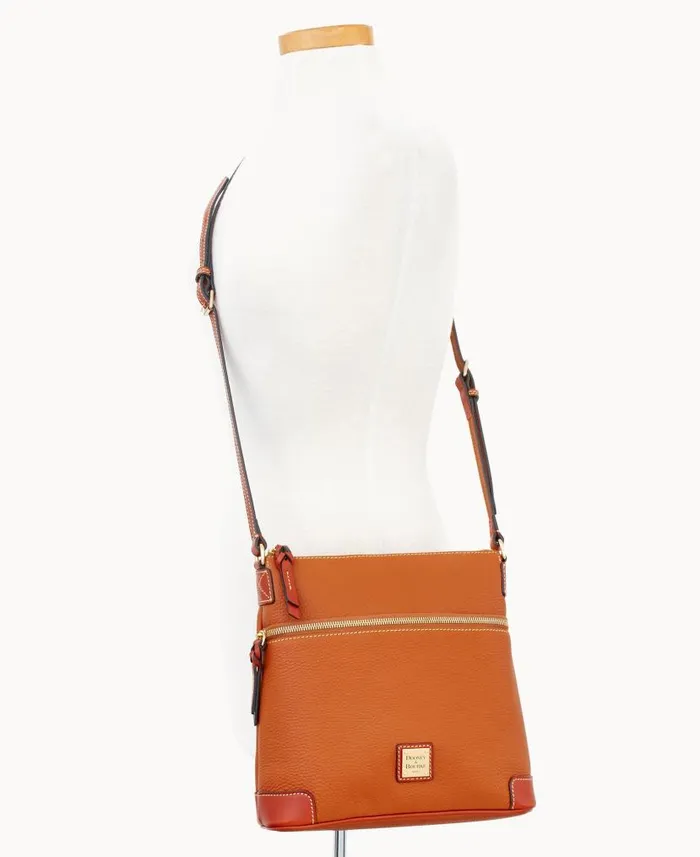 Pebble Grain Crossbody Caramel Woman Dooney and Bourke Crossbodies Pebble Grain Crossbody Caramel Woman Dooney and Bourke Crossbodies