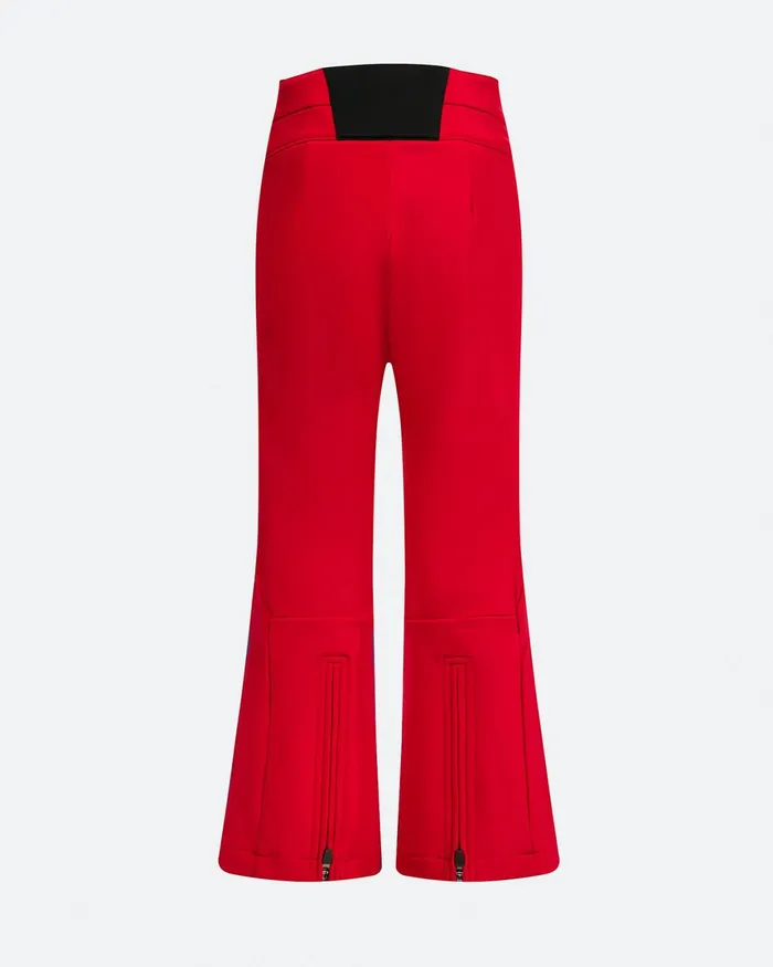 Perfect Moment High Waist Aurora Flare Ski Pant Red Kids Pants