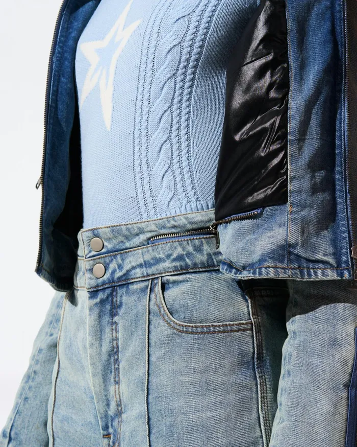 Perfect Moment Zaza Denim Jumpsuit Light Denim Women Jumpsuits