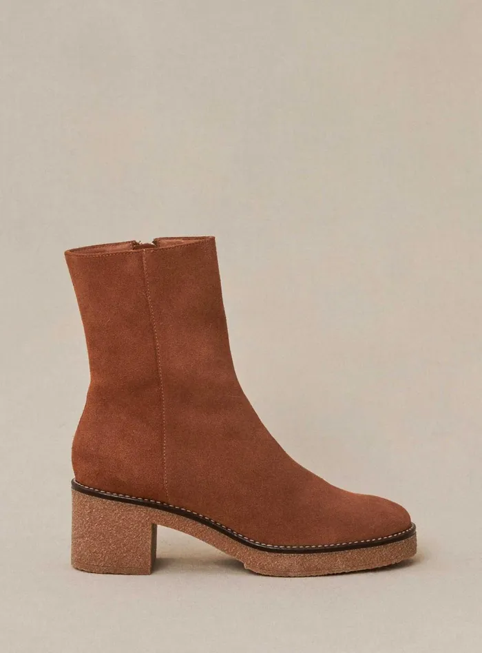 Petite Mendigote Ankle Boots Fw24 Bottine A Talon Natural 8211 Women