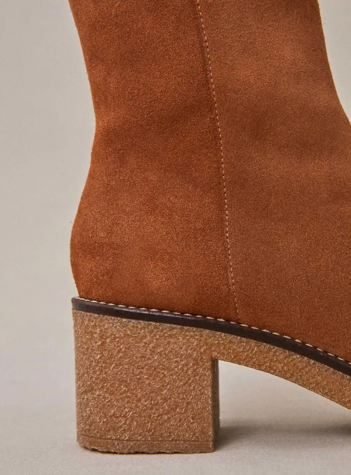 Petite Mendigote Ankle Boots Fw24 Bottine A Talon Natural 8211 Women