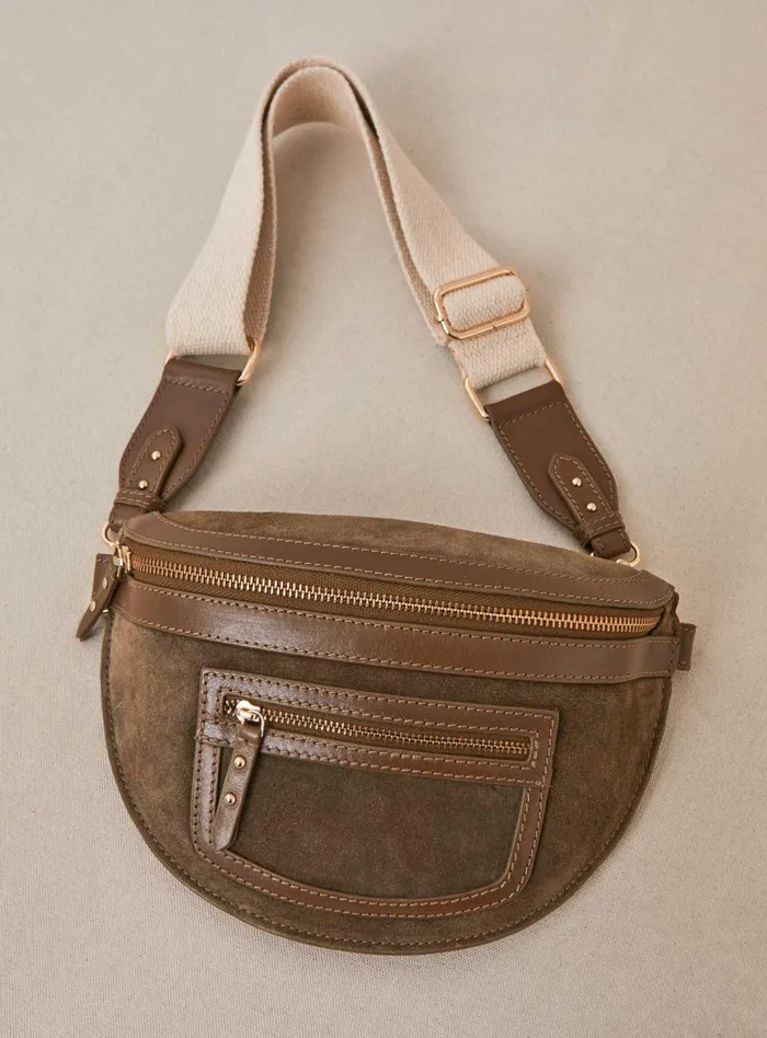 Petite Mendigote Bananas Fw24 Sac Banane Sana Bimatiere Kaki 8211 Women