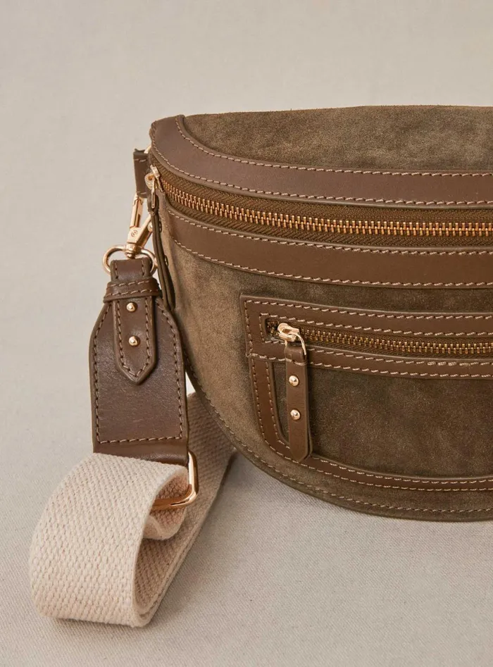 Petite Mendigote Bananas Fw24 Sac Banane Sana Bimatiere Kaki 8211 Women