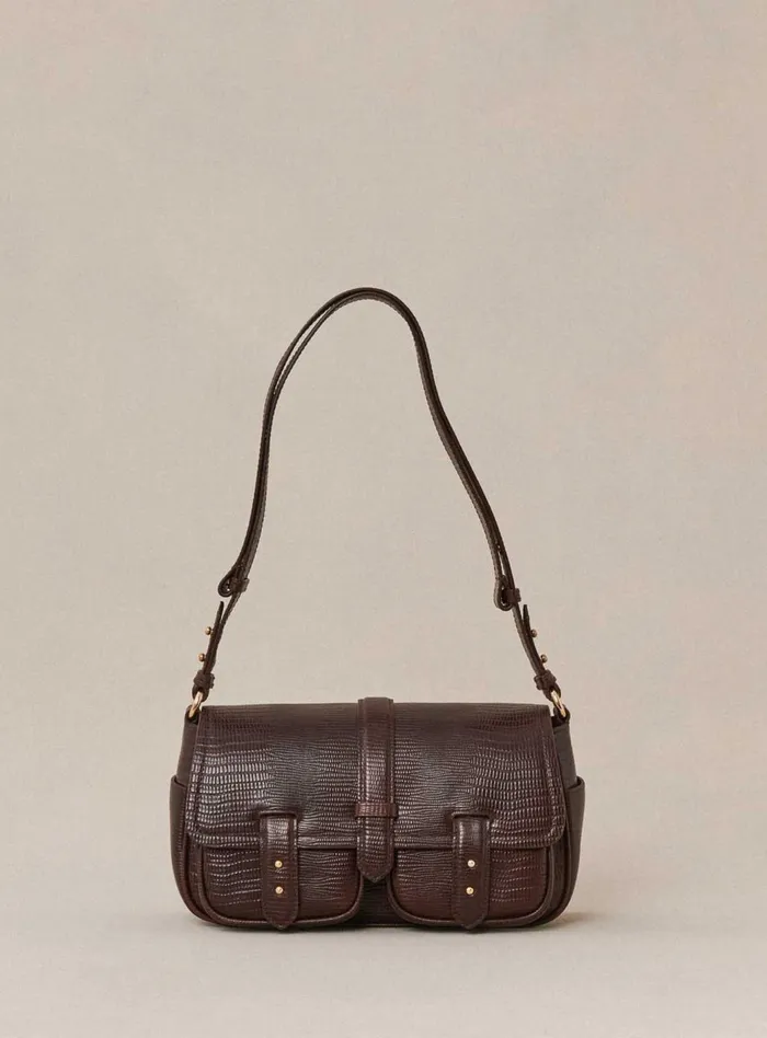 Petite Mendigote Shoulder Bags Fw24 Sac Steve Multipoches Chocolate 8211 Women