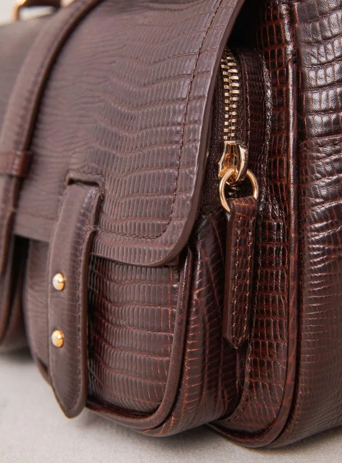 Petite Mendigote Shoulder Bags Fw24 Sac Steve Multipoches Chocolate 8211 Women