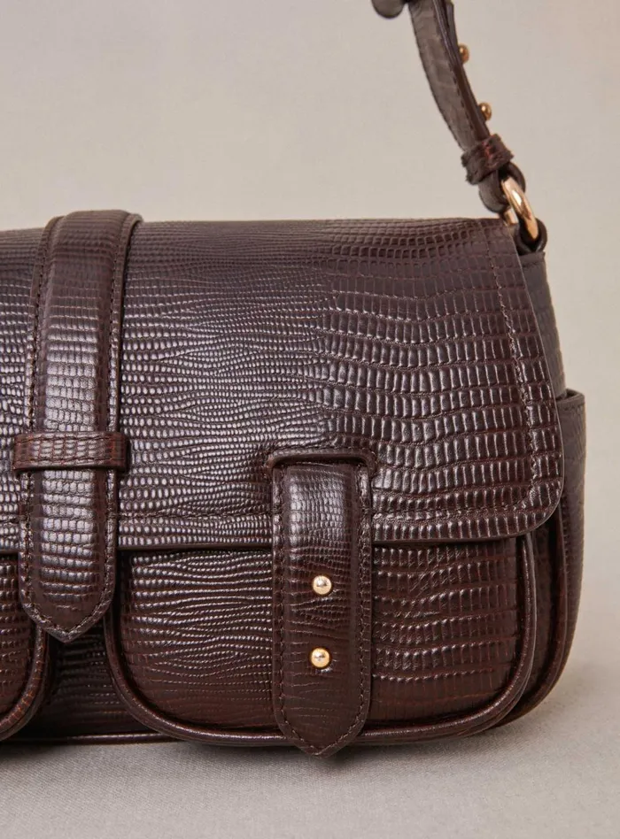 Petite Mendigote Shoulder Bags Fw24 Sac Steve Multipoches Chocolate 8211 Women