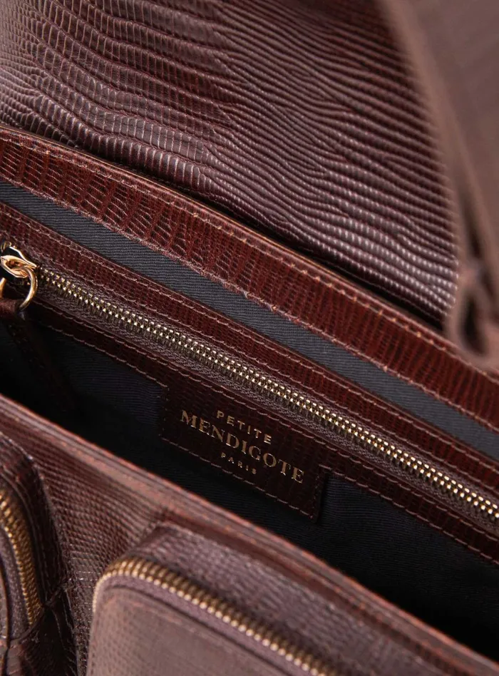 Petite Mendigote Shoulder Bags Fw24 Sac Steve Multipoches Chocolate 8211 Women