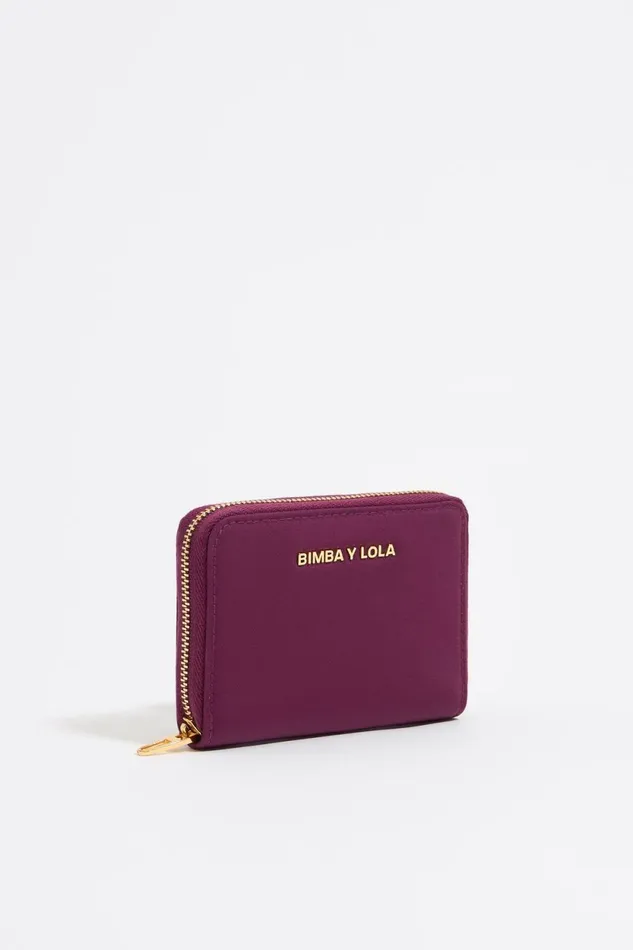 Plum Nylon Purse Plum Women Bimba Y Lola Wallets And Coin Purses
