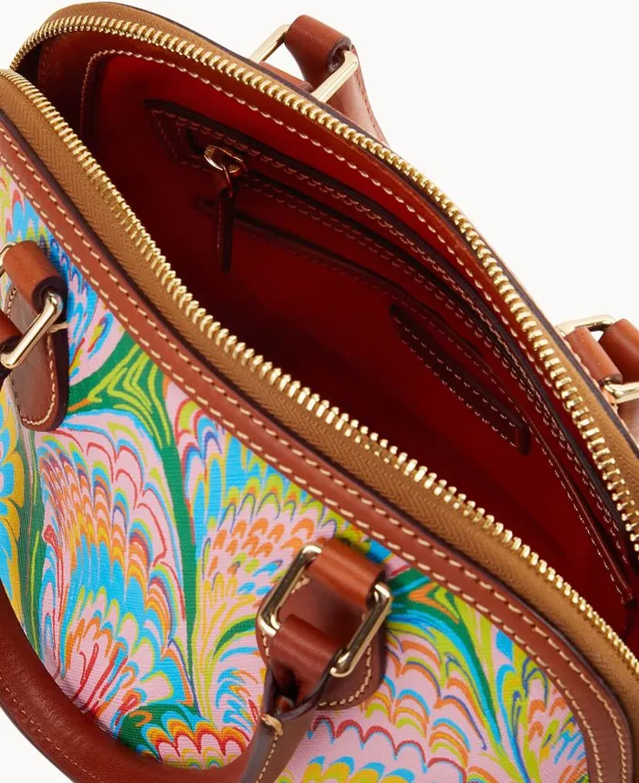Plumes Satchel Pink Woman Dooney and Bourke Satchels Plumes Satchel Pink Woman Dooney and Bourke Satchels
