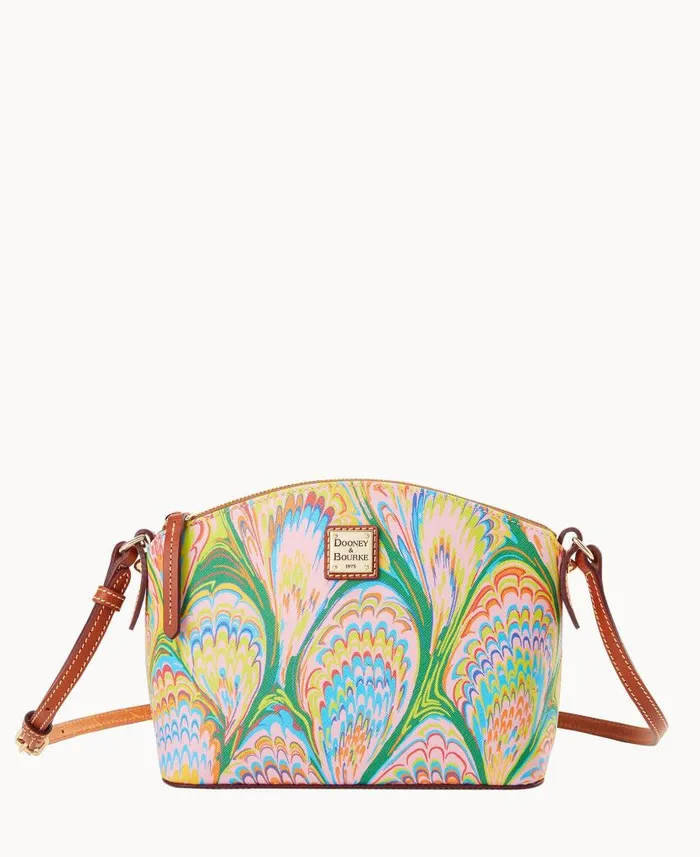 Plumes Suki Crossbody Pink Woman Dooney and Bourke Crossbodies