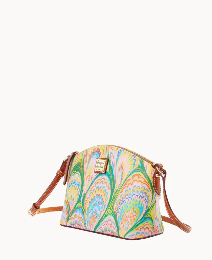 Plumes Suki Crossbody Pink Woman Dooney and Bourke Crossbodies Plumes Suki Crossbody Pink Woman Dooney and Bourke Crossbodies