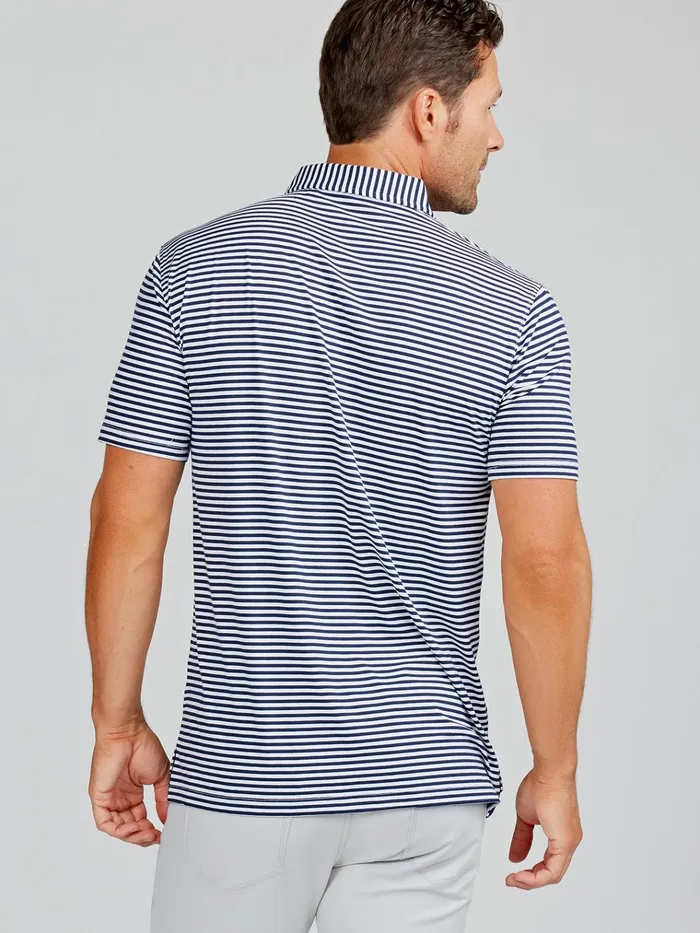 Polo Shirts Men Tasc Performance Cloud Lightweight Polo Air Stripe