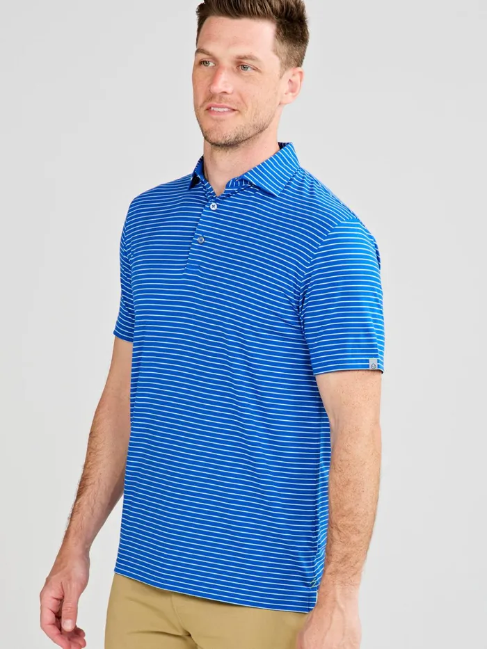 Polo Shirts Men Tasc Performance Cloud Polo 8211 Brookline Stripe