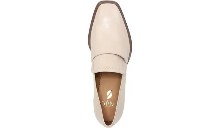 Pumps Women Franco Sarto Sarto Renato Block Heel Pump Bone Leather