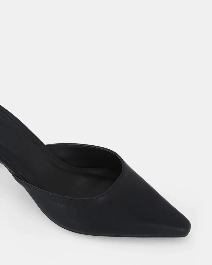 Pumps Women NOVO Shoes IMASHI BLACK Kitten Heels