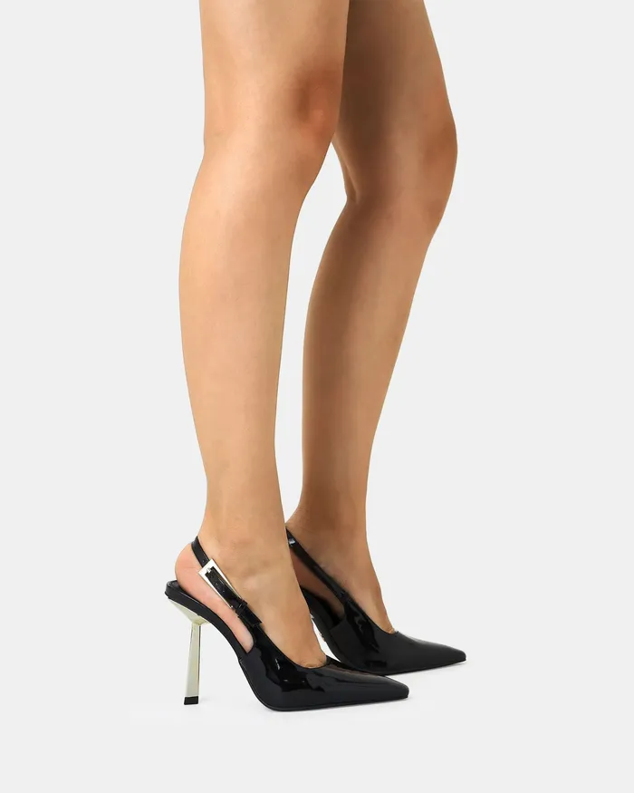 Pumps ZOOMING BLACK High Heels NOVO Shoes Women