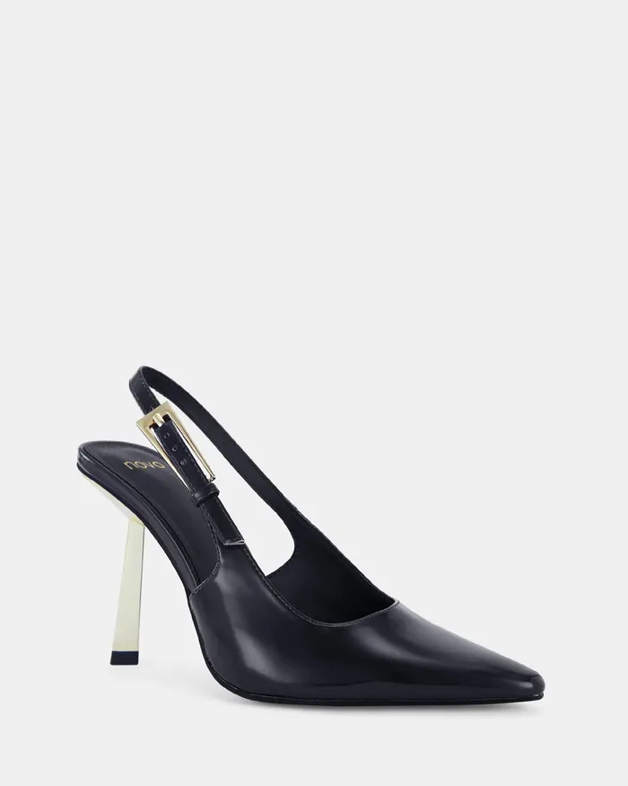 Pumps ZOOMING BLACK High Heels NOVO Shoes Women