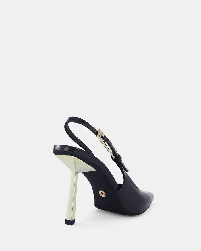 Pumps ZOOMING BLACK High Heels NOVO Shoes Women