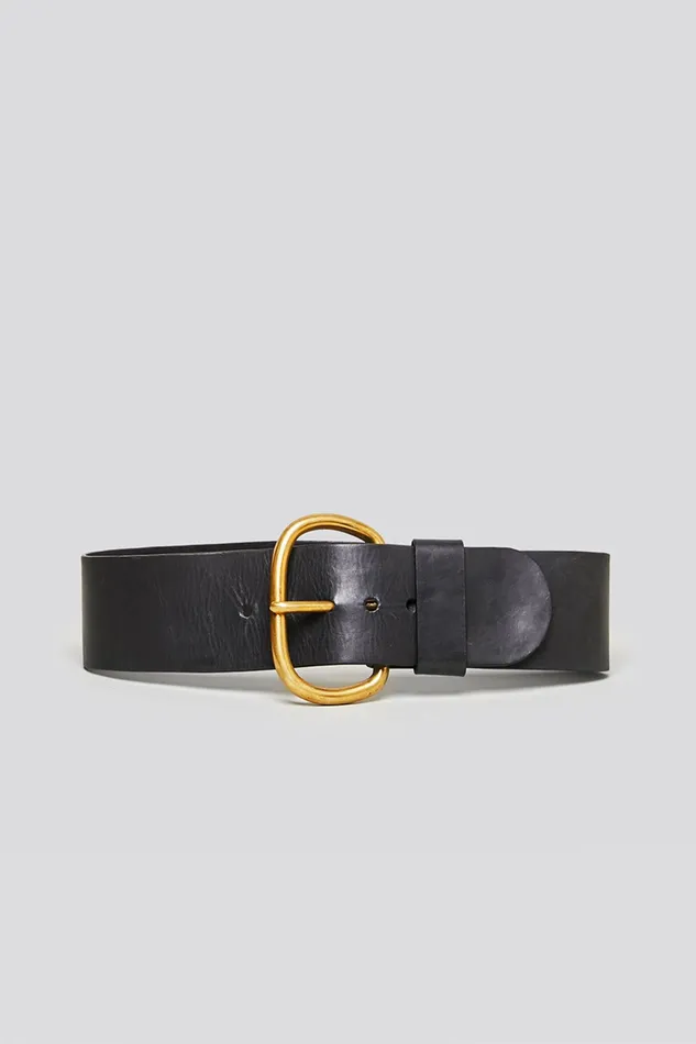 Rachel Comey Belts Women Wide Estate Belt Black