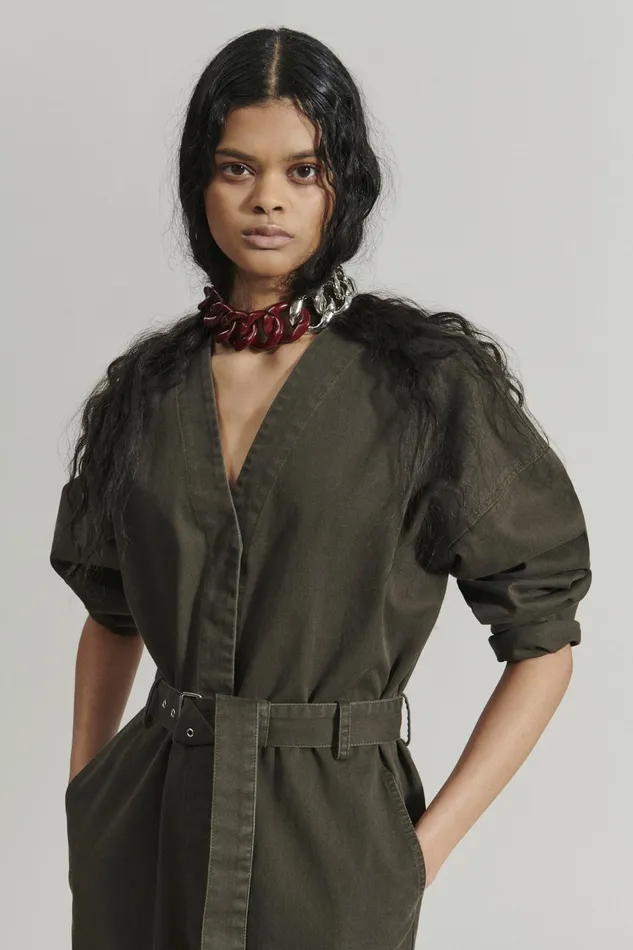 Rachel Comey Jumpsuits Women Glitch Jumpsuit Olive
