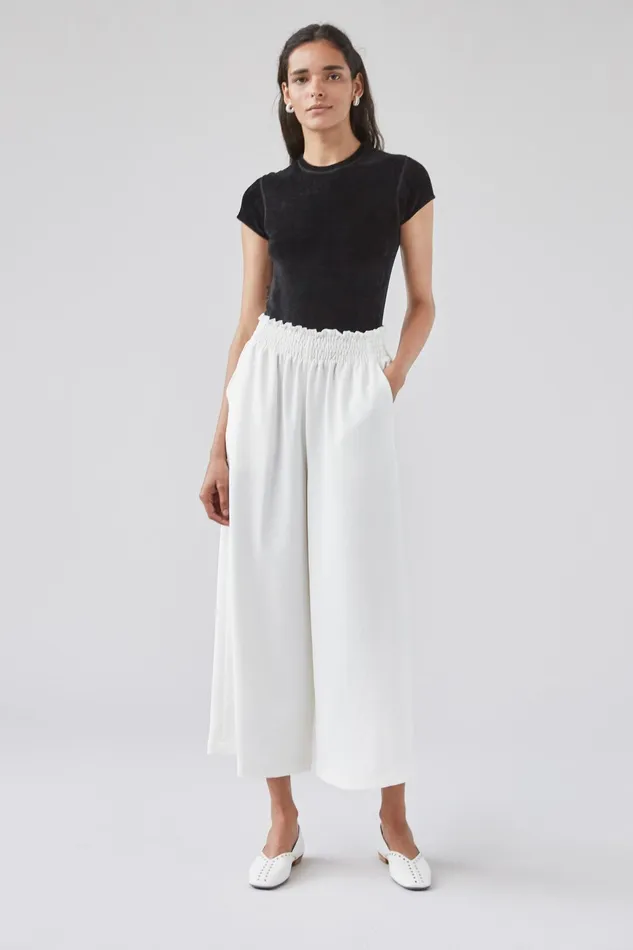 Rachel Comey Pants Women Clean Monterey Pant White